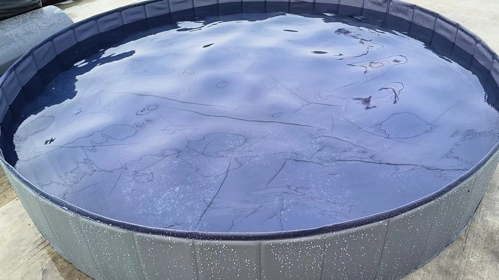 Foldable Dog Swimming Pool Durable Portable Pet Bath Summer Play