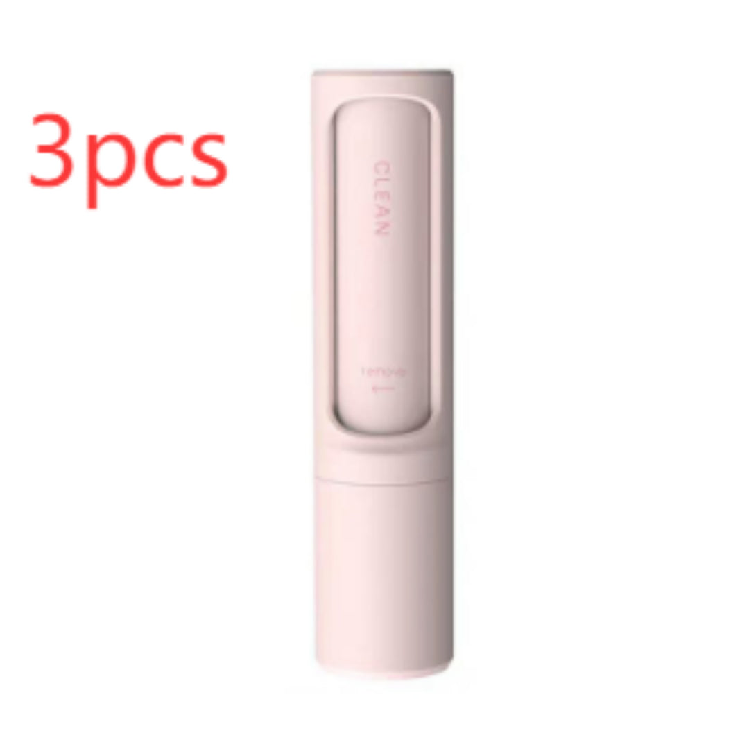 2-in-1 Reusable Pet Hair Remover — Portable Self-Cleaning Brush