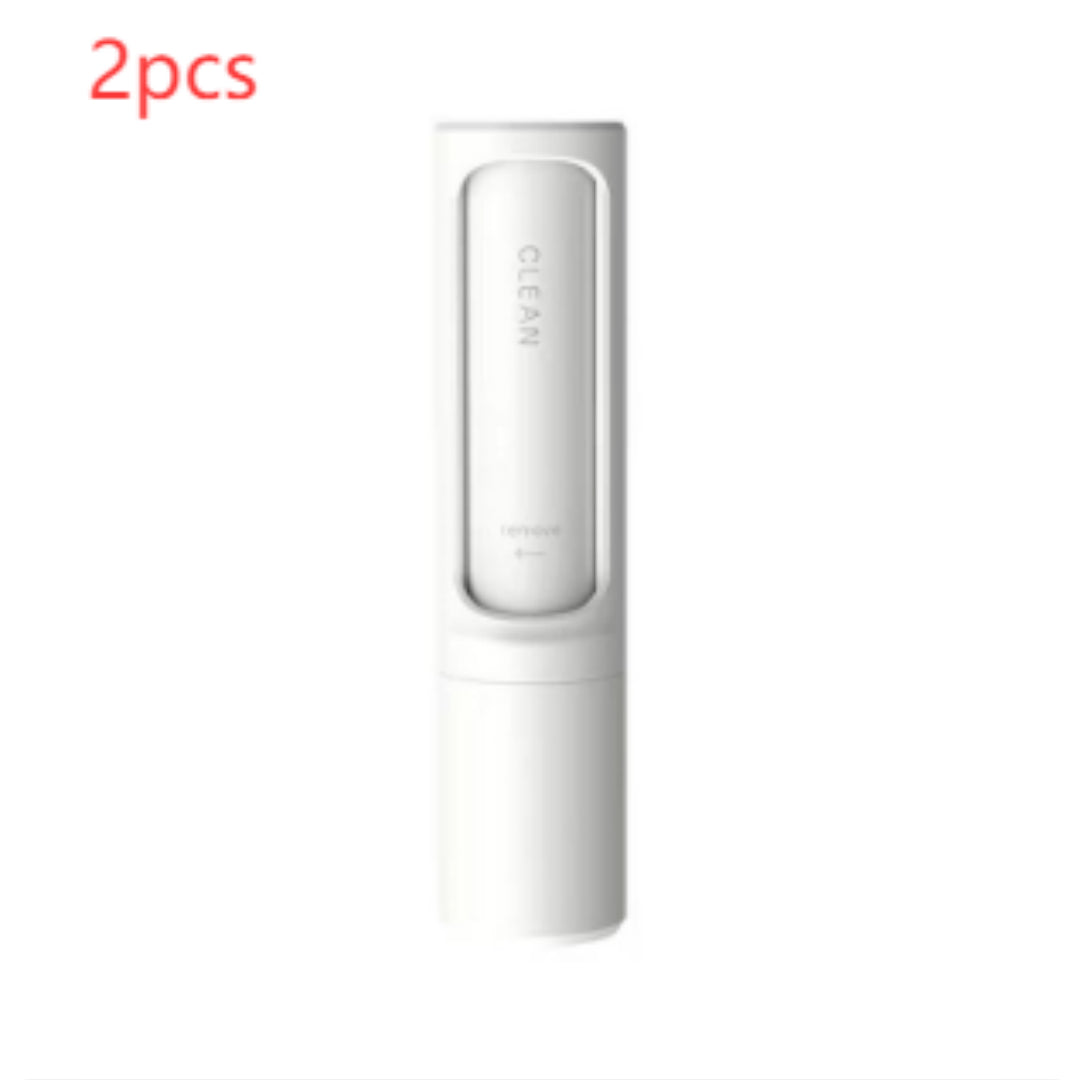 2-in-1 Reusable Pet Hair Remover — Portable Self-Cleaning Brush