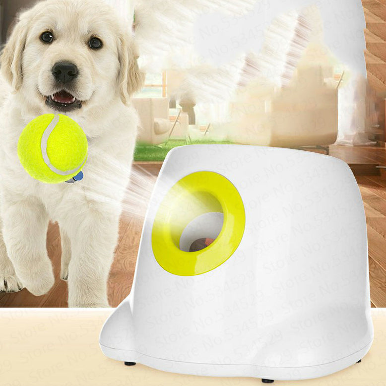 Automatic Interactive Dog Ball Launcher Smart Fetch Toy