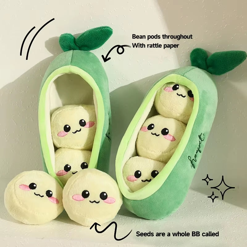 Interactive Squeaky Chew Toy Corgi Puppy Boredom Buster Sniffing