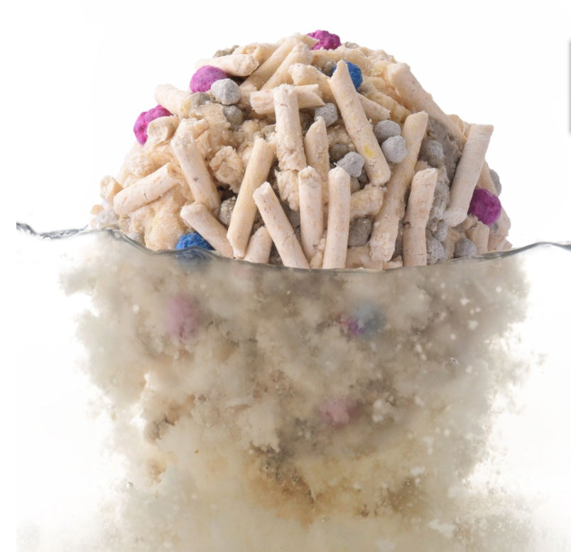 Preserved Egg Tofu Mixed Cat Litter Milk Rose Flavors